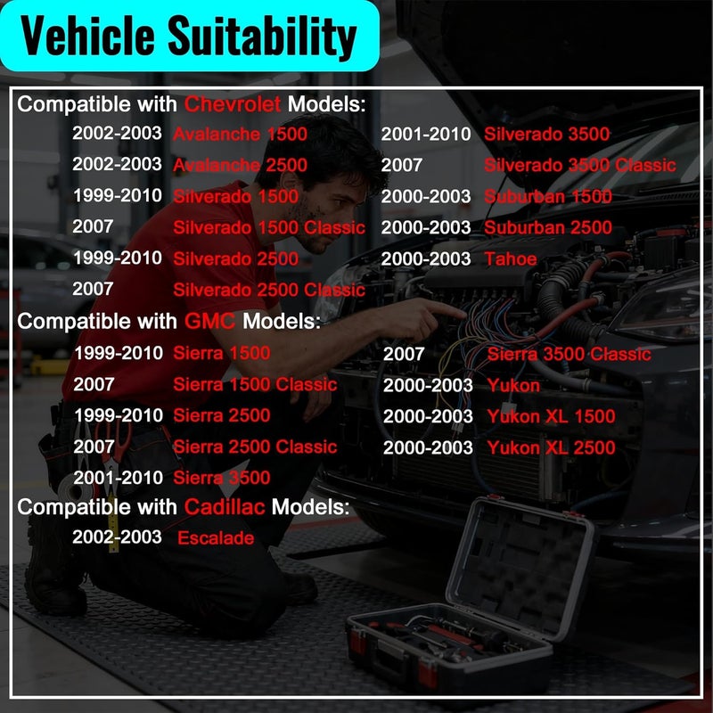 TOM Vapor Canister Vent Solenoid ‎911-019 Compatible with Cadillac Escalade Chevrolet Avalanche 1500 2500 Silverado 1500 2500 3500 Tahoe GMC Sierra 1500 2500 3500 Yukon XL 1500 2500 15086429 - Image 2